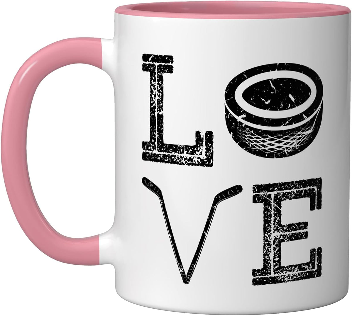 Vintage Ice Hockey Ceramic Mug