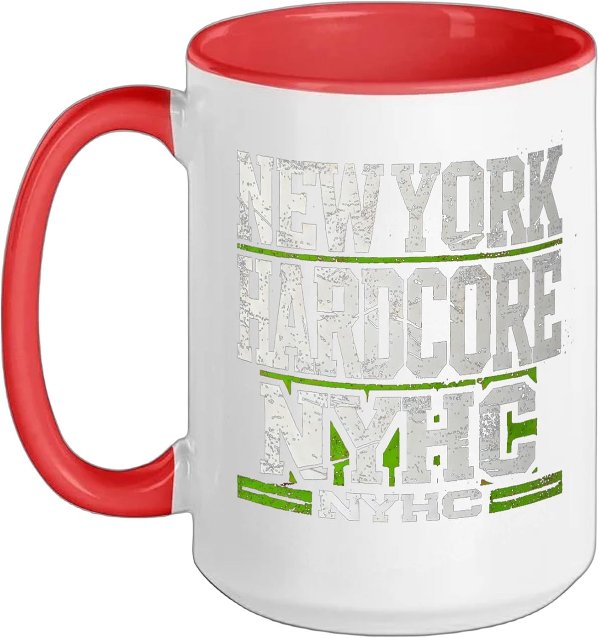 New York Hardcore Nyhc Usa Straight Edge Music Movement Ceramic Mug