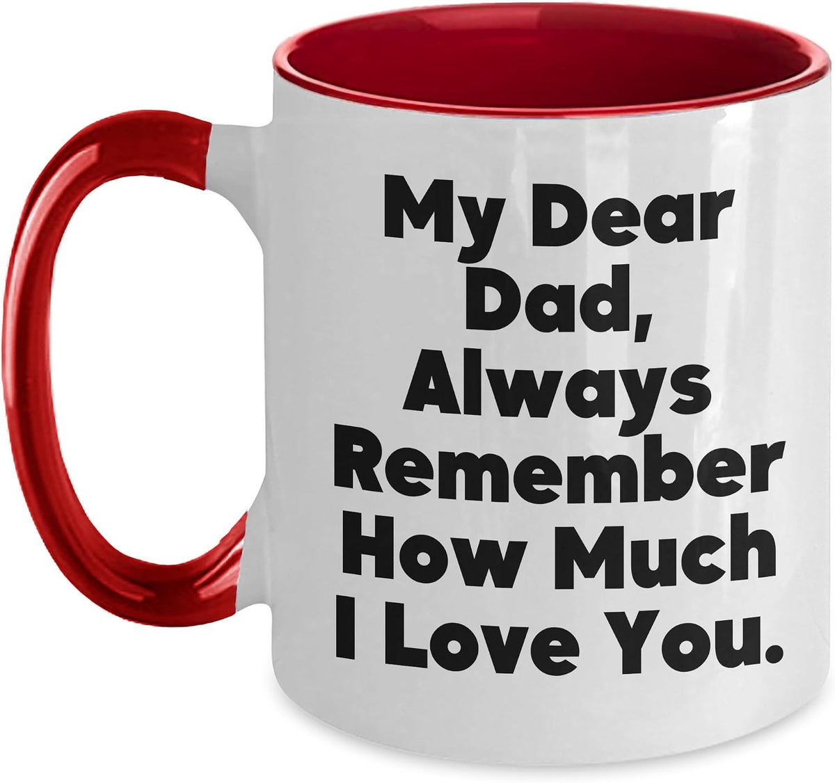 Dad, Birthday Christmas Ceramic Mug