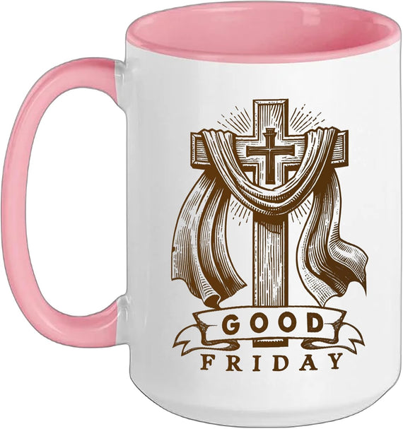 Christian Easter Good Friday Jesus Fasting And Penance Ceramic Mug