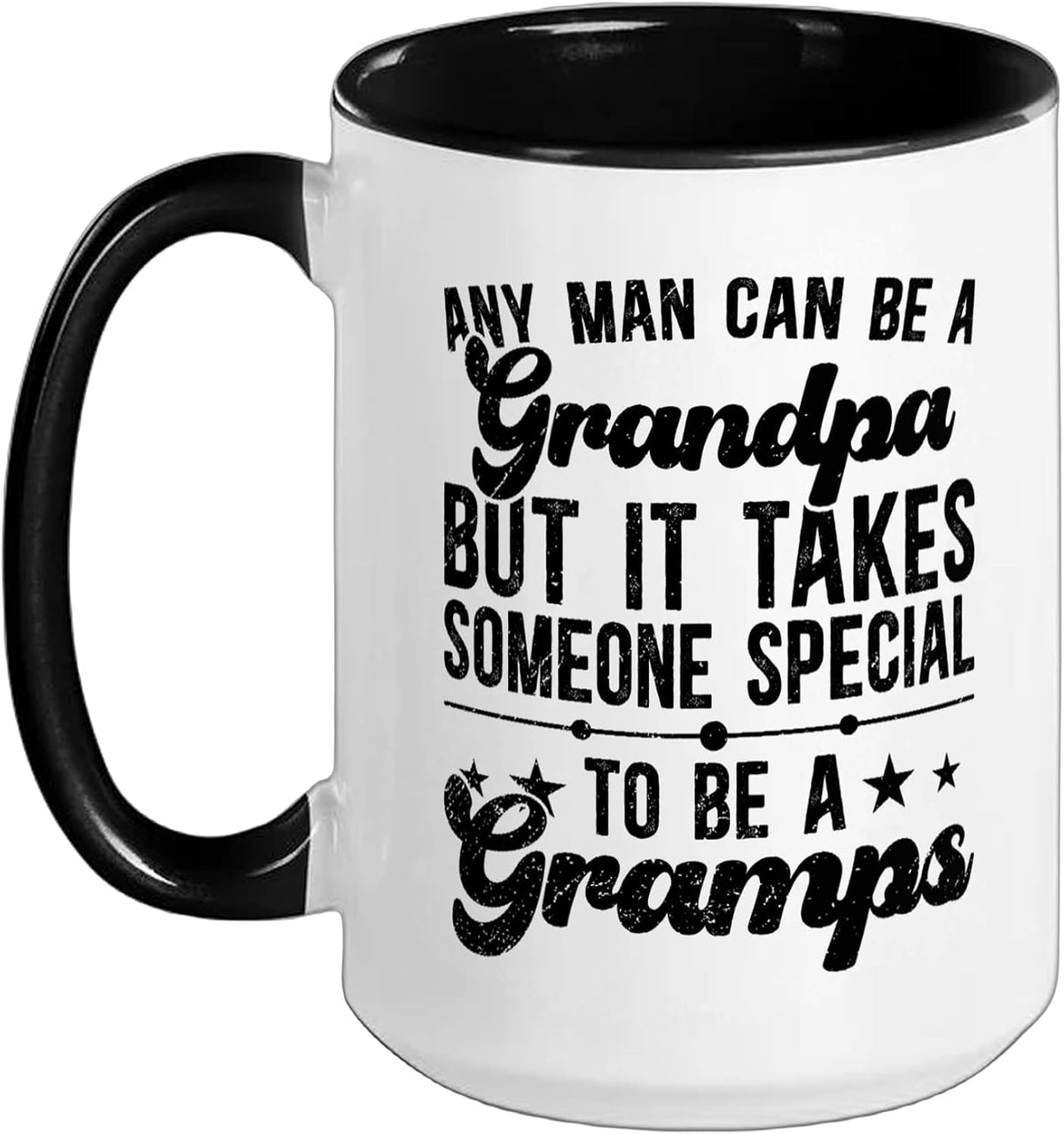 To Be A Gramps Grandpa Gramps Grandfather Christmas Ceramic Mug