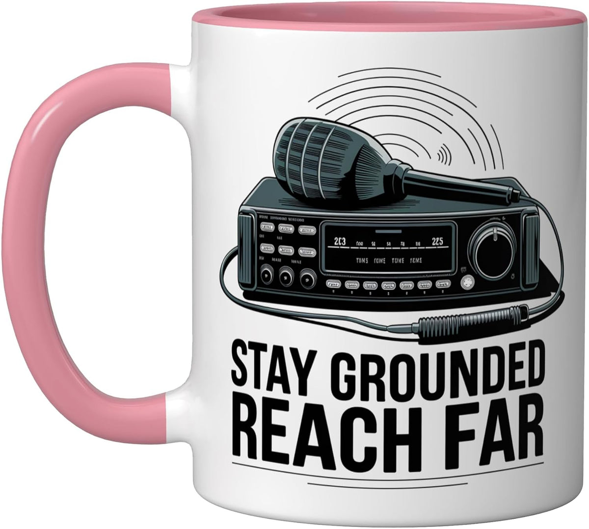 Stay Grounded Ham Radio Amateur Radio Ham Radio Operator Ceramic Mug
