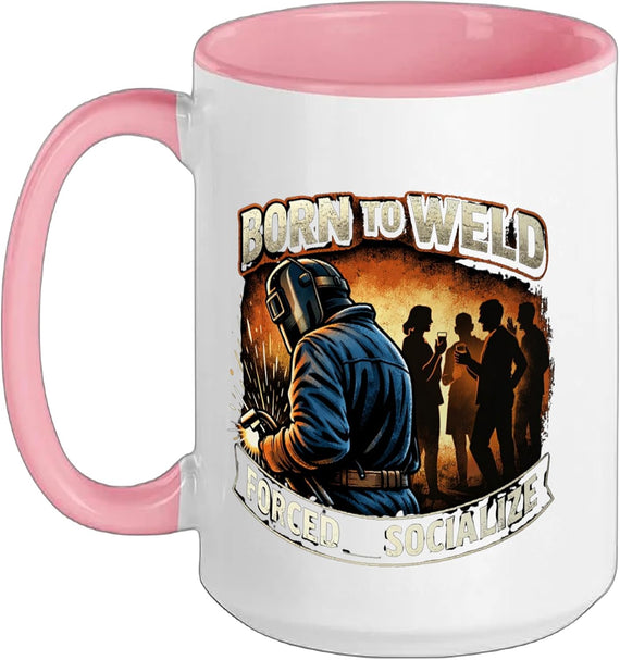 Mens Funny Welding Gear Welders Womens Weld Graphic Ceramic Mug