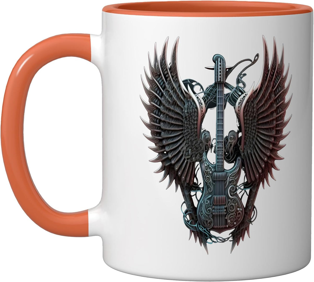 Hard Rock Fans Vintage Music Rock And Roll Lover Ceramic Mug