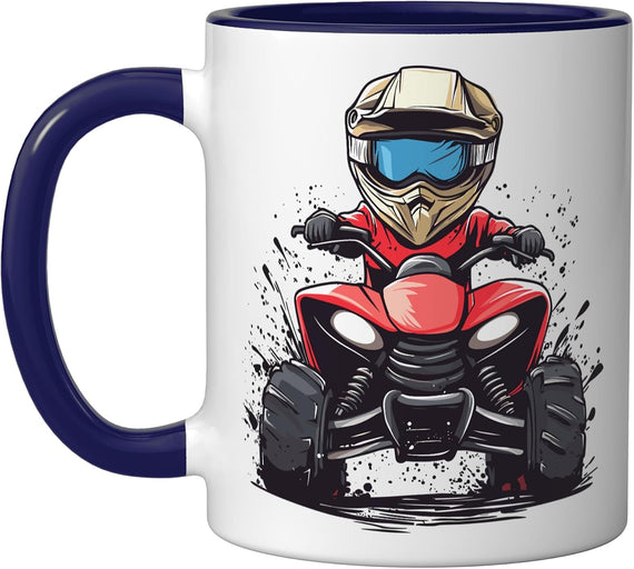 Kids 4 Wheeler Ceramic Mug
