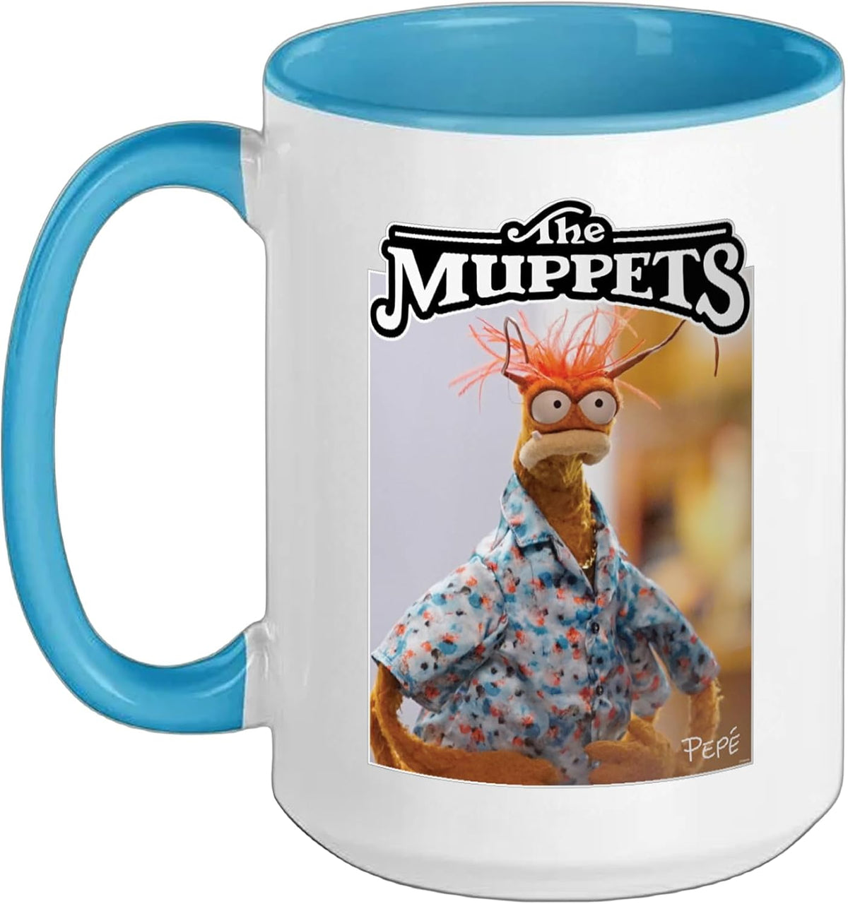 Disney The Muppets Pepé The King Prawn Meme Hero Okay Ceramic Mug