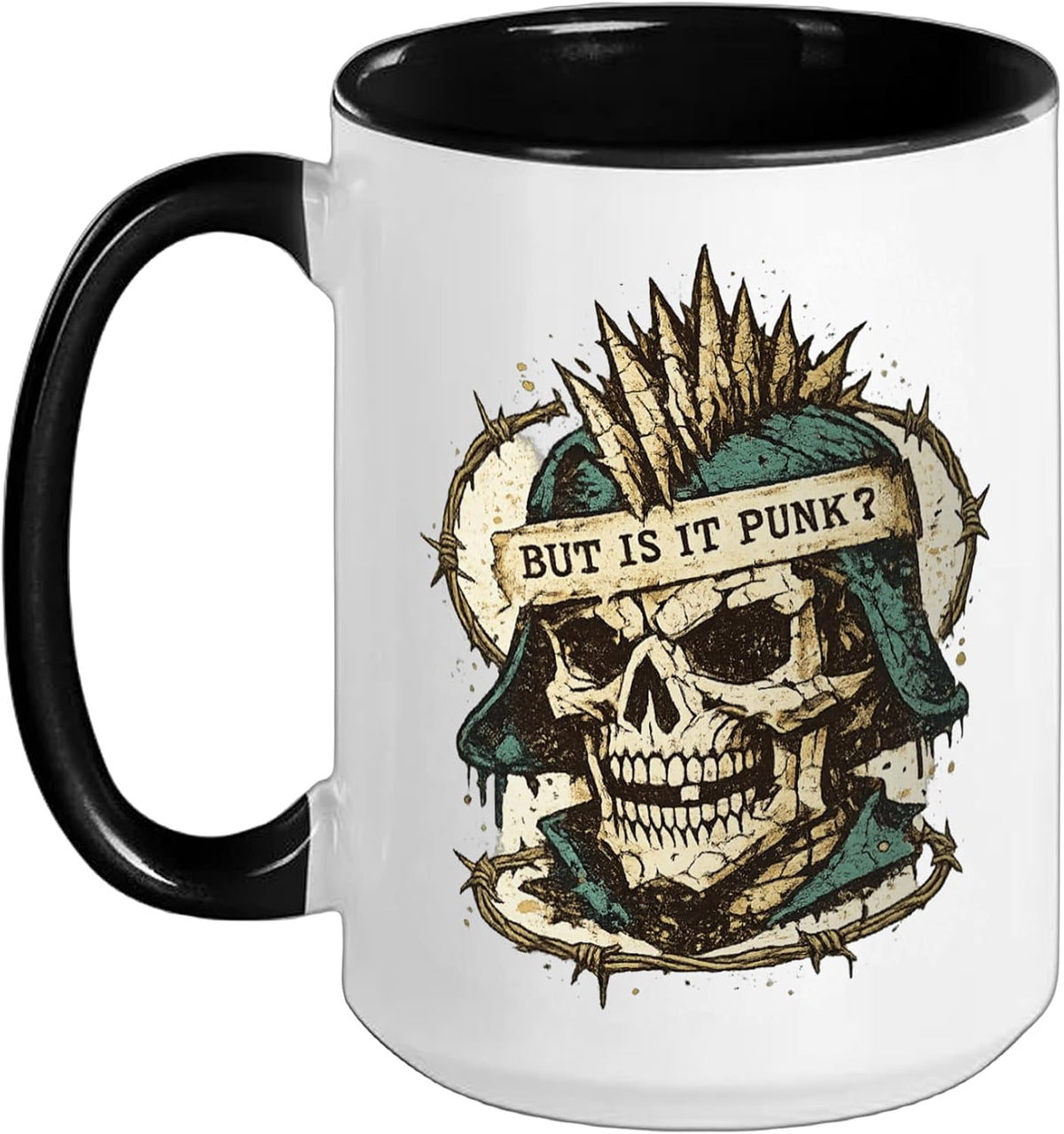 Art Punk Humor Ceramic Mug