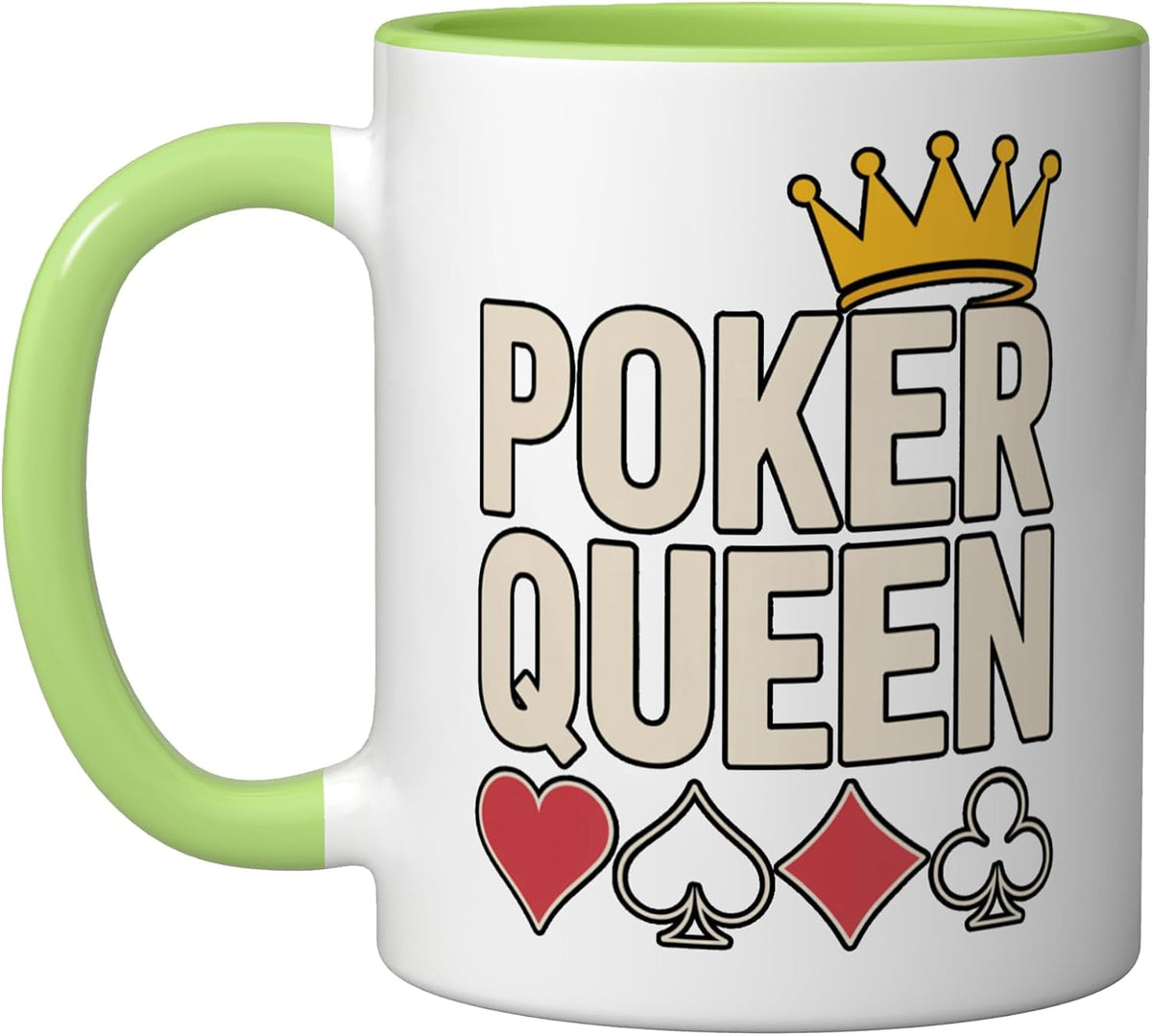 Poker Queen Ceramic Mug