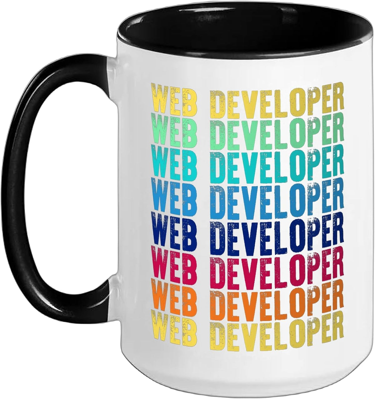 Web Developer Vintage Style Ceramic Mug