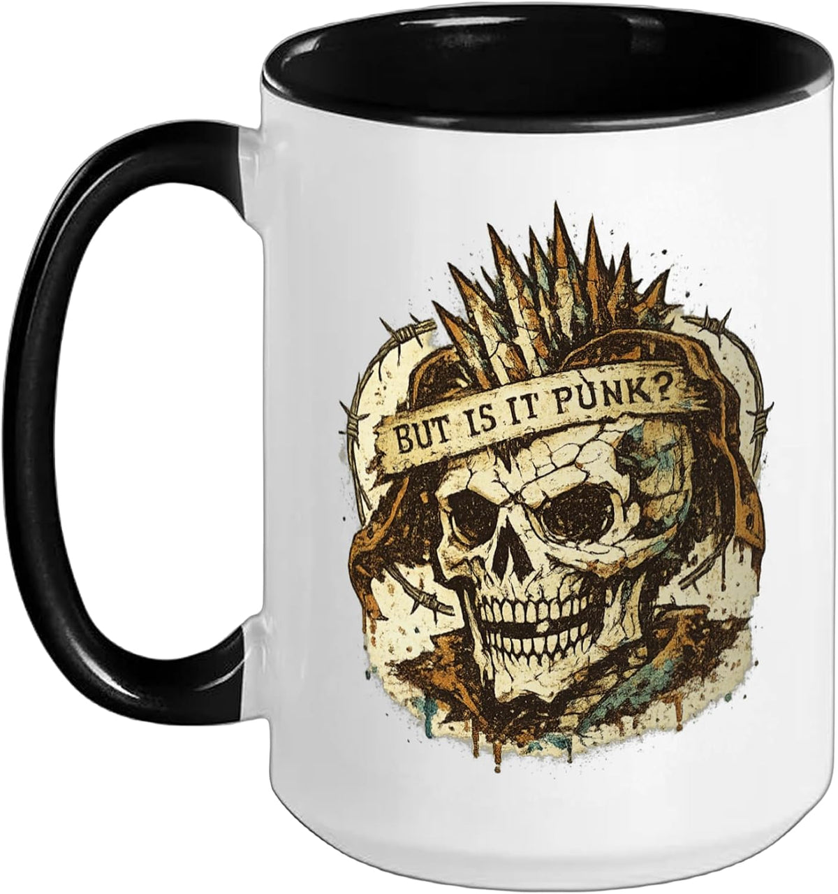 Art Punk Humor Ceramic Mug