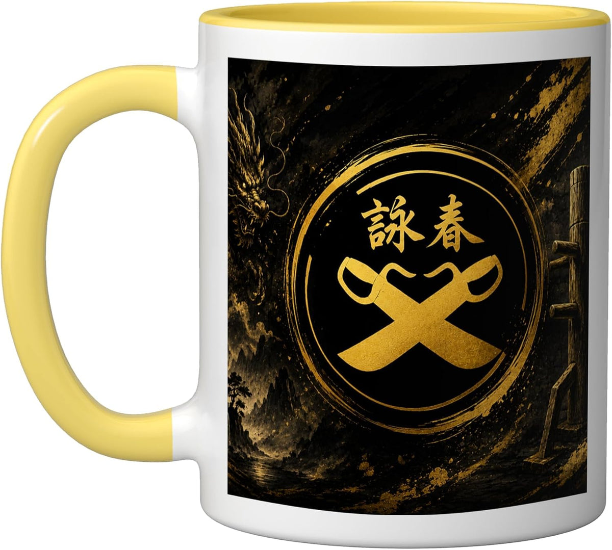 Wing Chun Knives Ceramic Mug