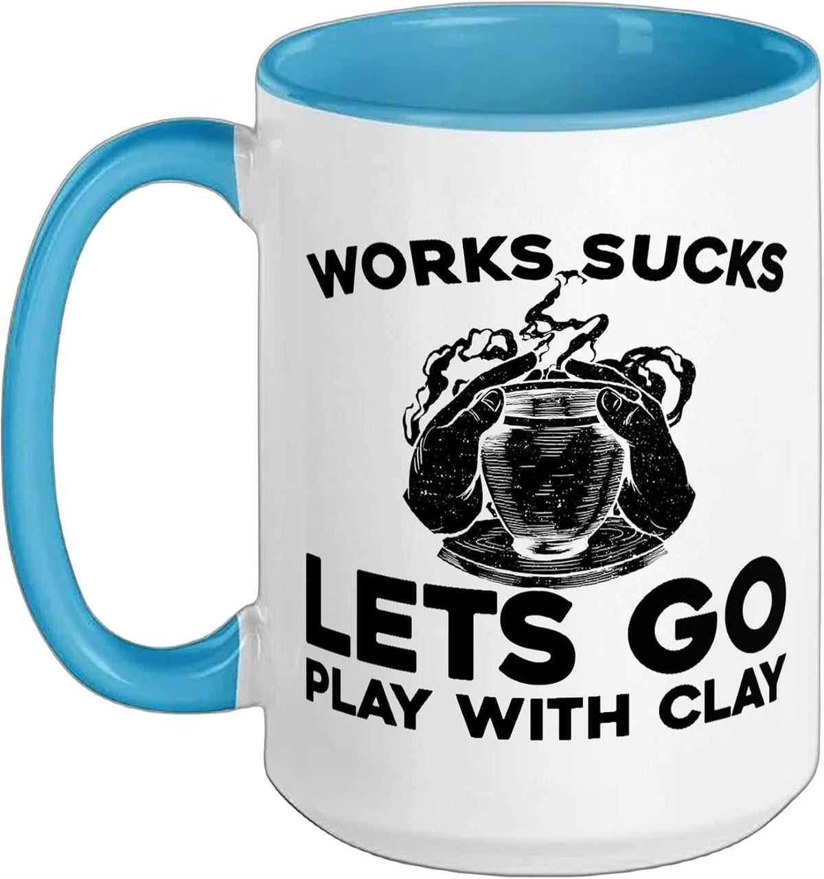 Pottery Ceramic - Handcraft Clay Potter Ceramic Mug