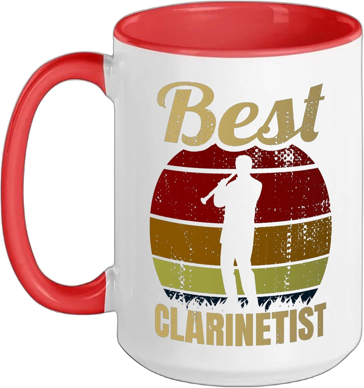 Funny Clarinetist Ceramic Mug