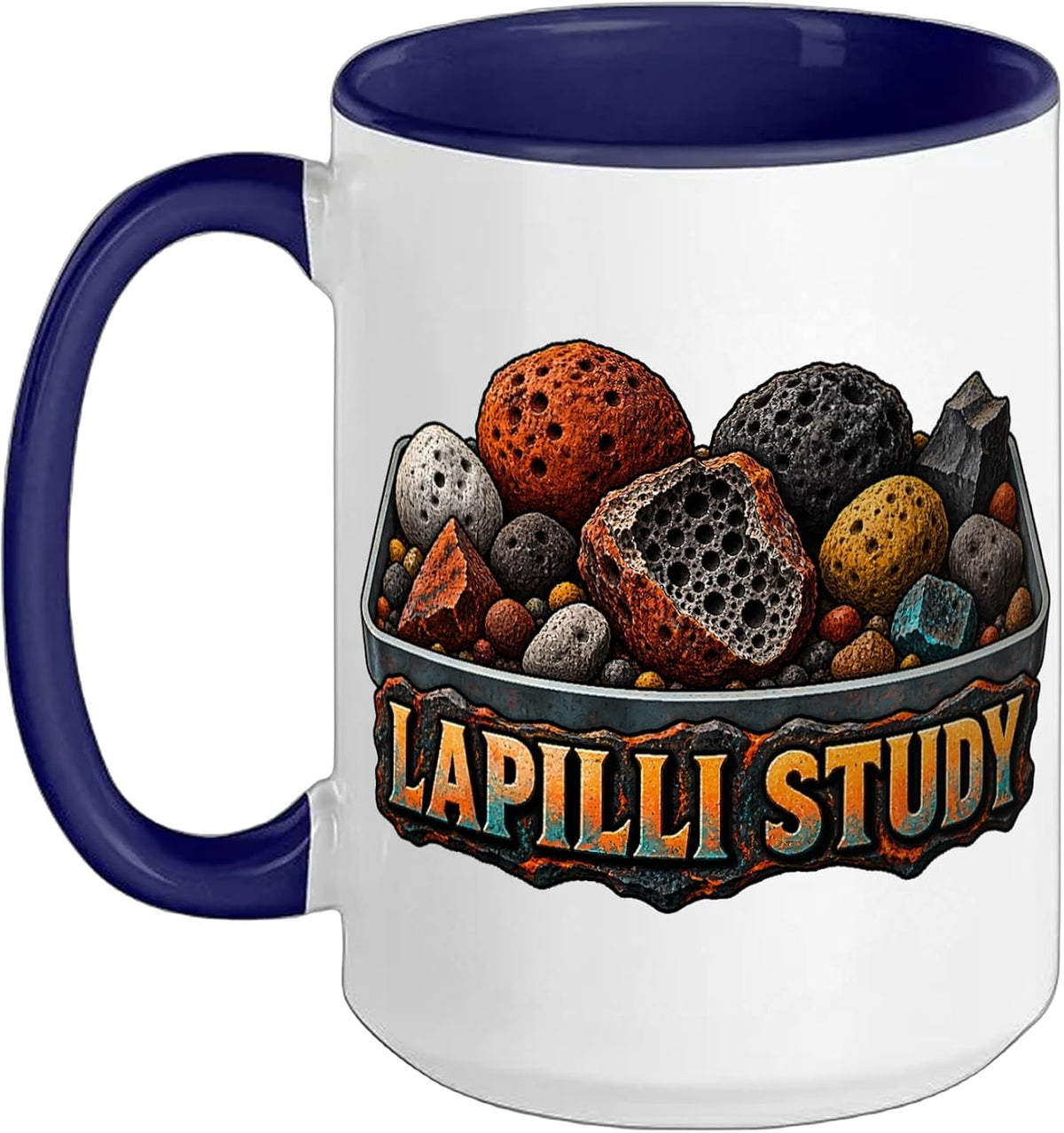 Lapilli Study Vesicular Volcanic Fragments Ceramic Mug
