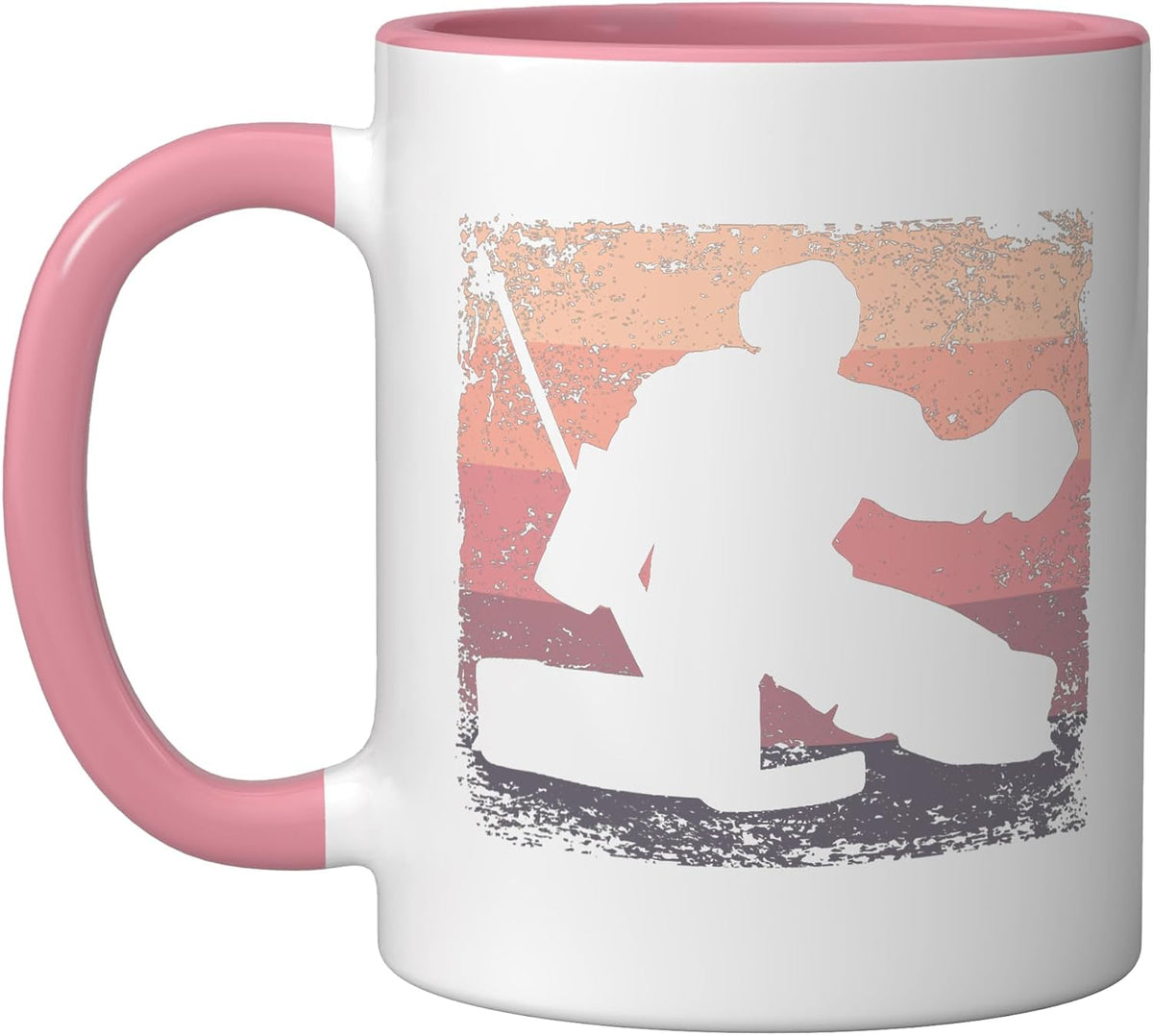 Ice Hockey Player Vintage Boys Ice Hockey Ceramic Mug