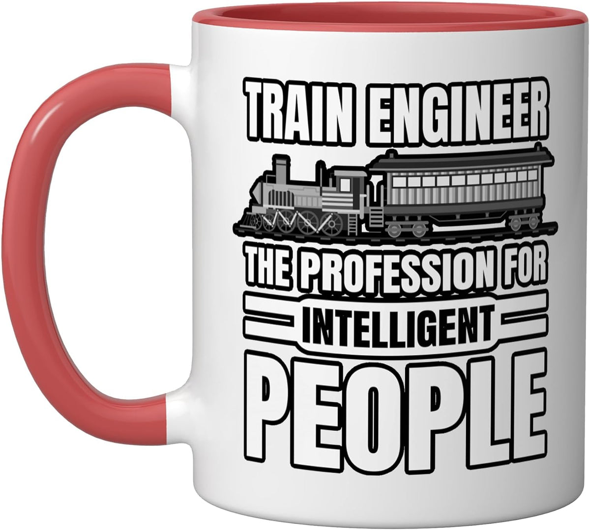 Train Engineer Locomotive Handler Engineman Engine Driver Ceramic Mug