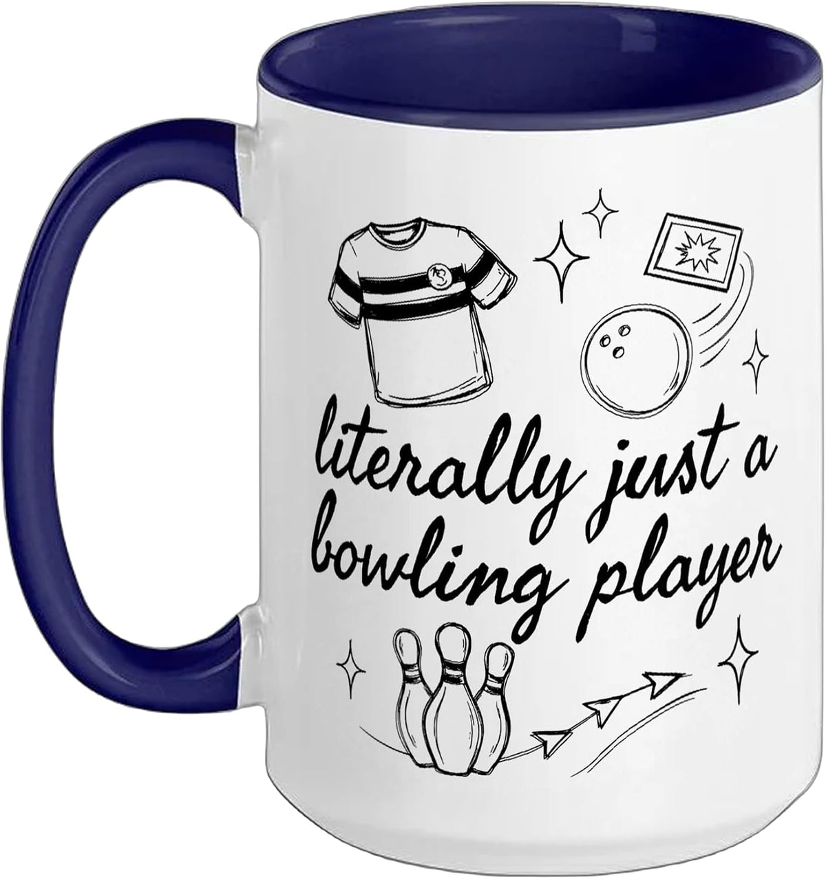 Bowling Sport Bowlers Bowl Player Ceramic Mug