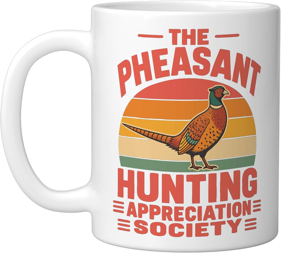 Pheasant Hunting Lover Upland Bird Hunter Ceramic Mug