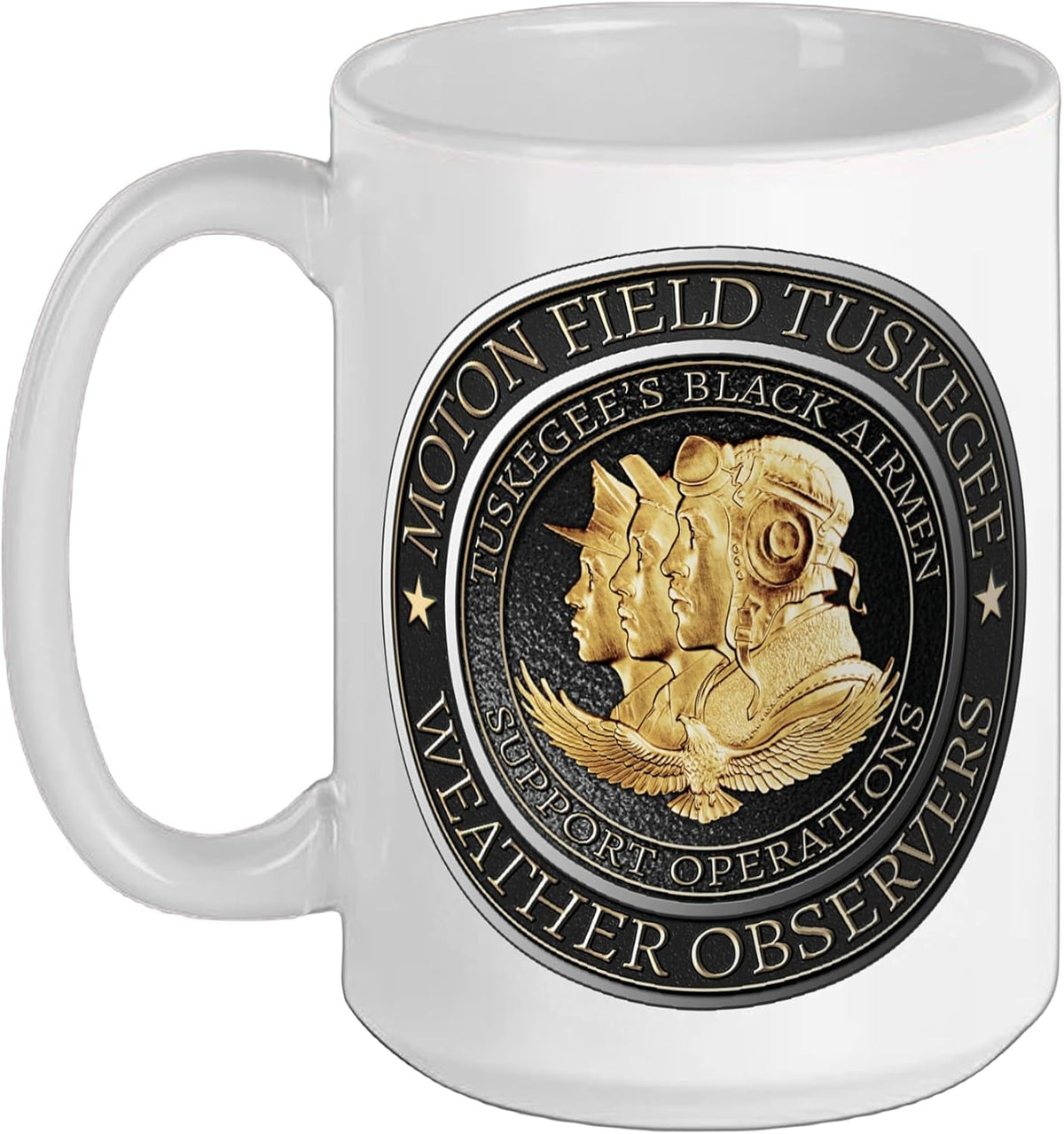 Meteorology Observers Tuskegees Black Airmen Science Ceramic Mug