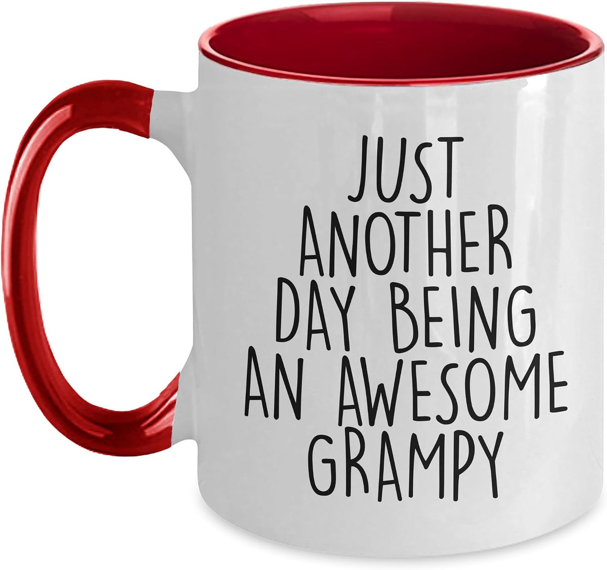Grampy's Awesome For Birthday Ceramic Mug