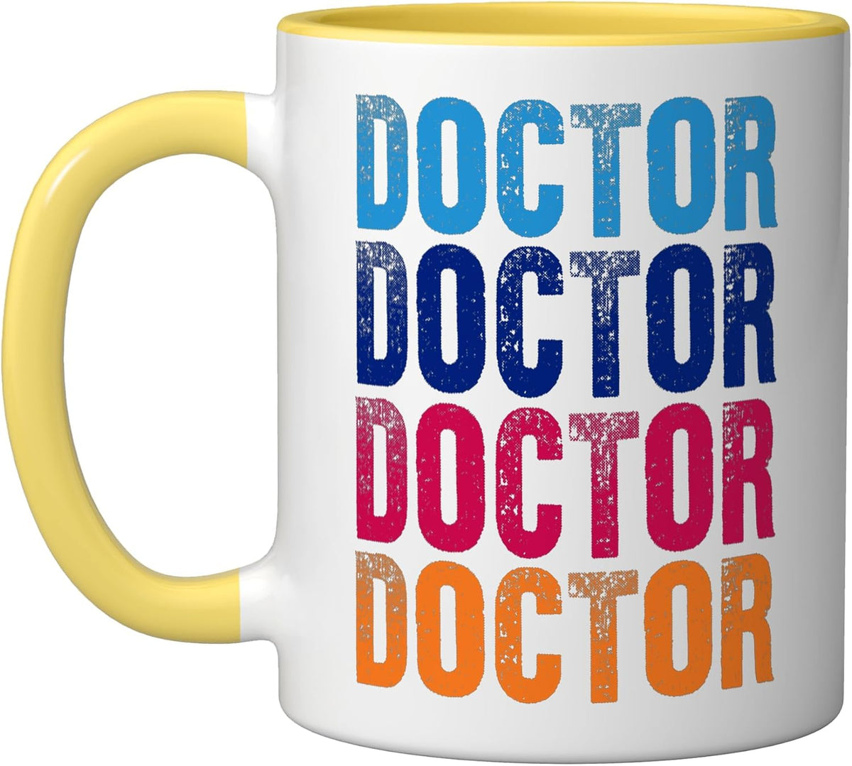 Doctor Vintage Style Ceramic Mug