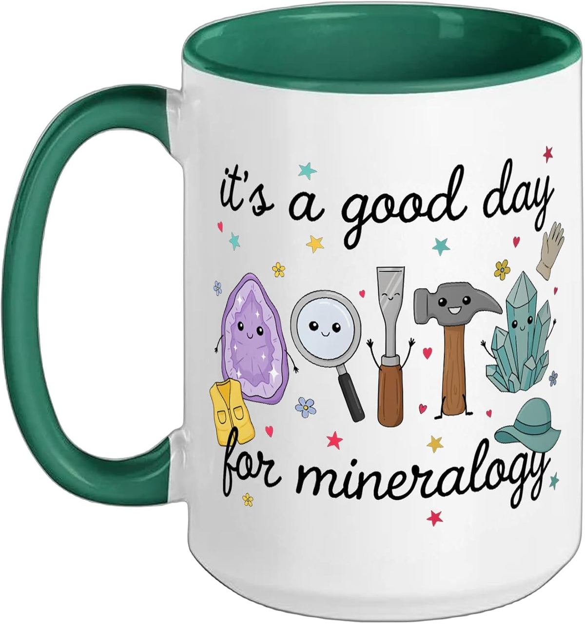 Mineralogy Mineral Collecting Gem Hunting Rockhound Ceramic Mug