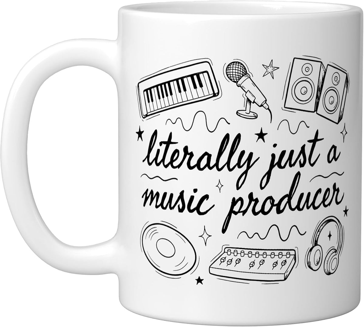 Music Production Audio Engineering Beatmaking Producer Ceramic Mug