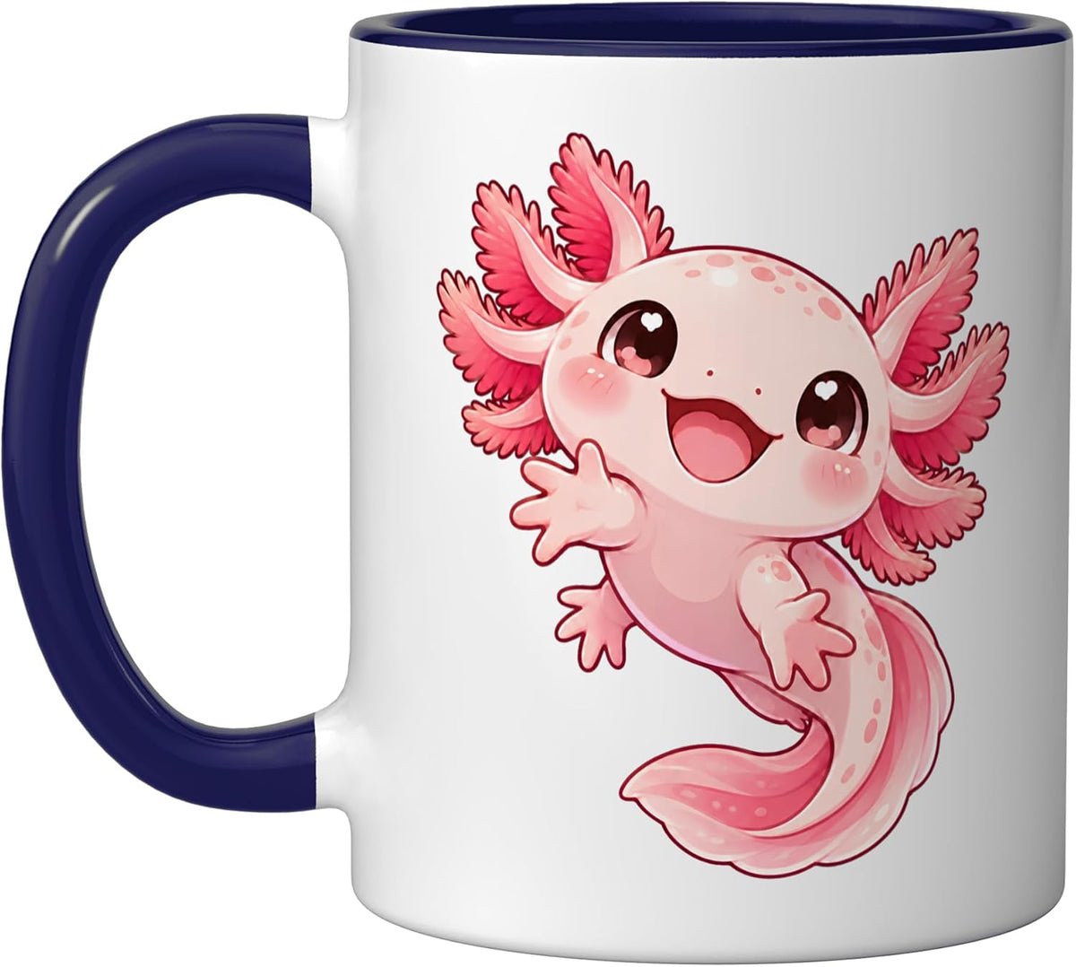 Cute Axolotl, Kawaii, Animal Lover Ceramic Mug
