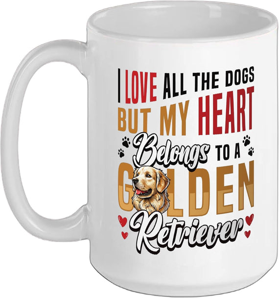 Golden Retriever Dog Breed Golden Retriever Ceramic Mug
