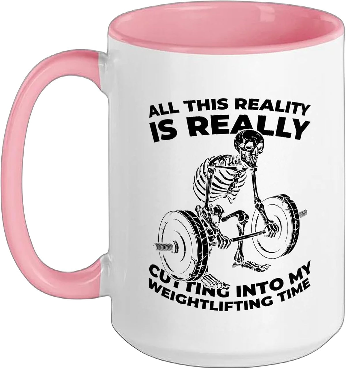 Weightlifting Bar - Lifting Weights Weightlifter Ceramic Mug