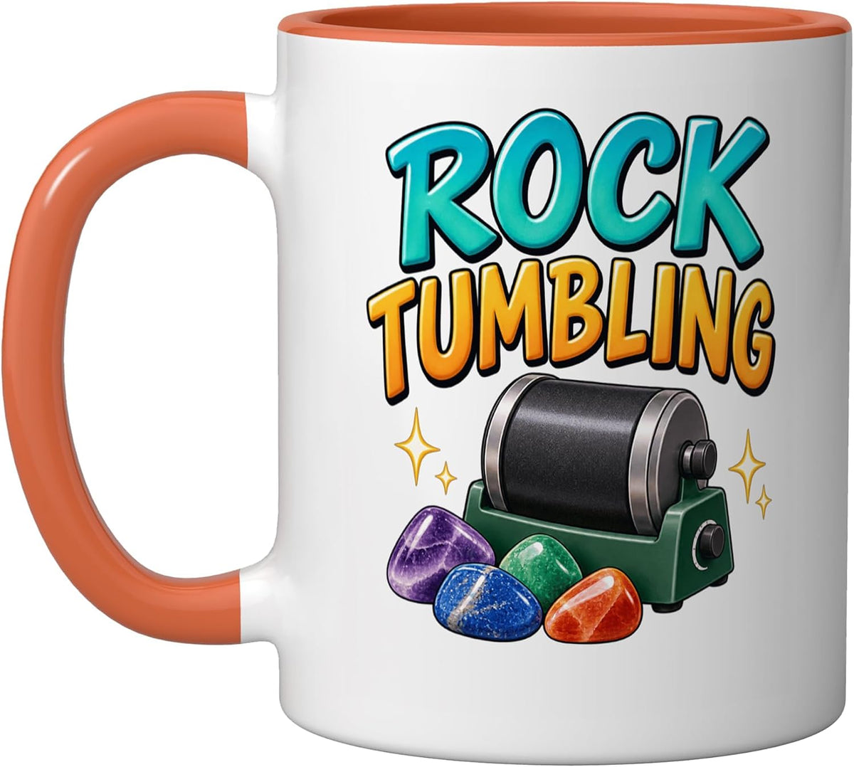 Rock Lapidary Hobby Polished Stones Stone Polishing Ceramic Mug