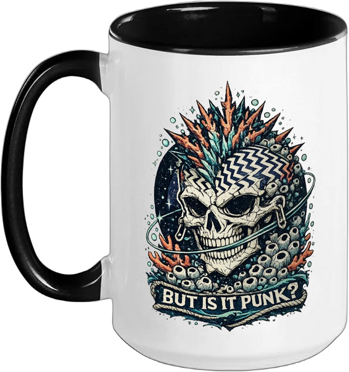 Art Punk Humor Ceramic Mug