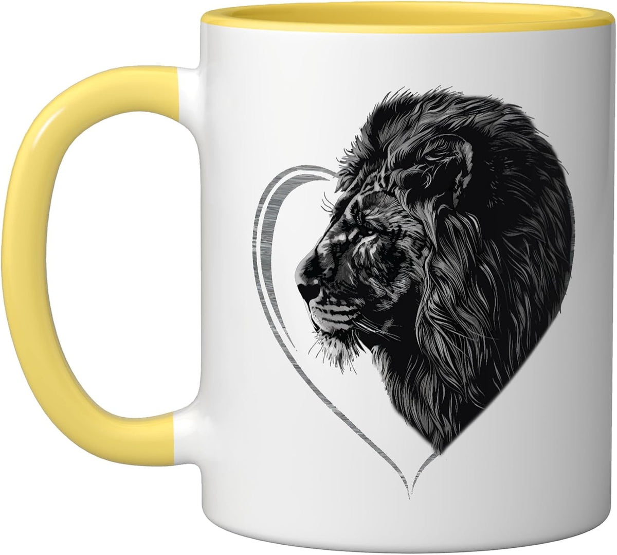 Lion Heart Ceramic Mug