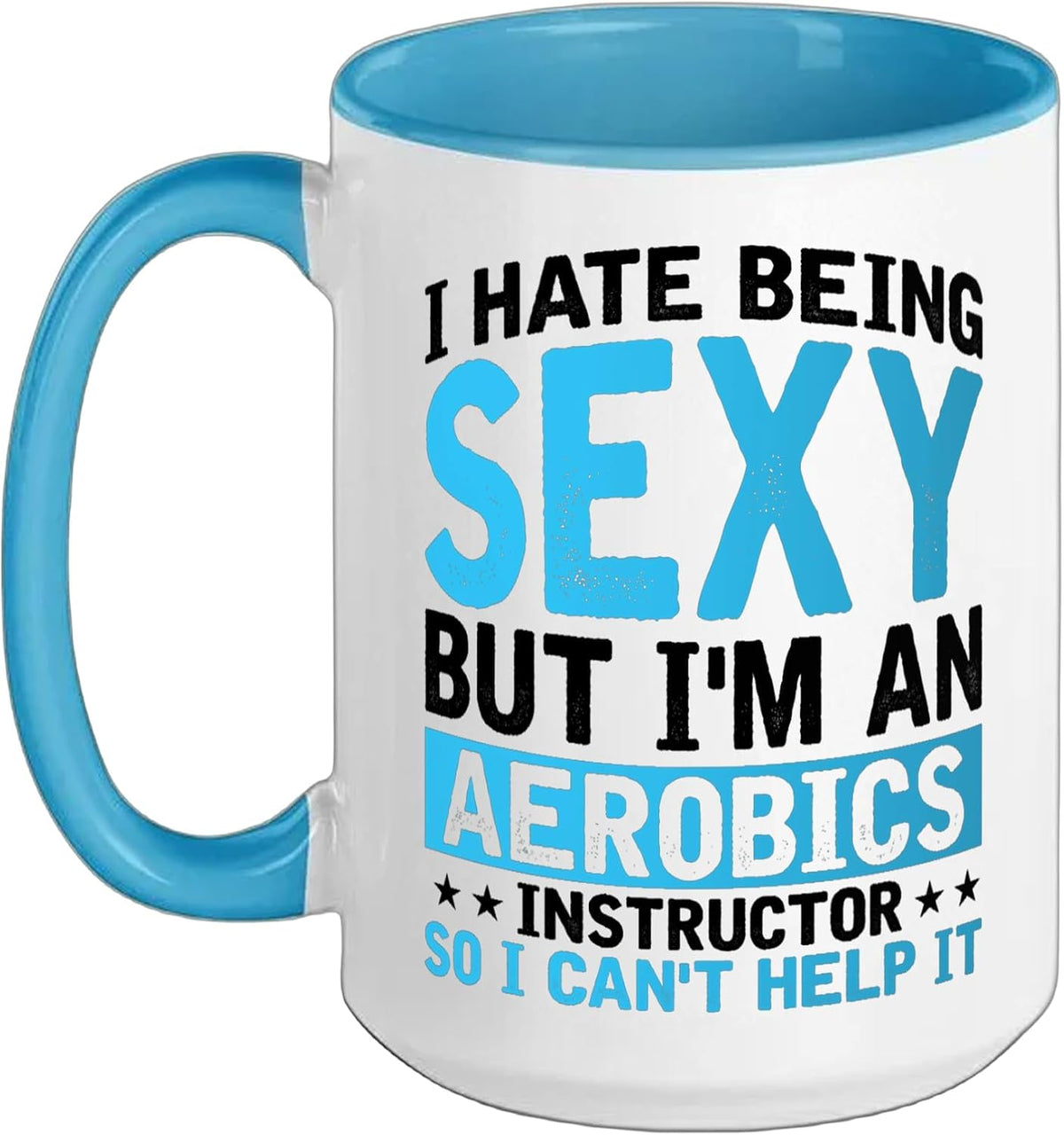 Aerobic Workout Gymnastics Aerobics Instructor Ceramic Mug