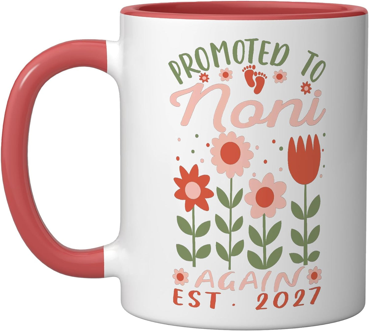 Promoted To Noni Again Est. 2027 Ceramic Mug