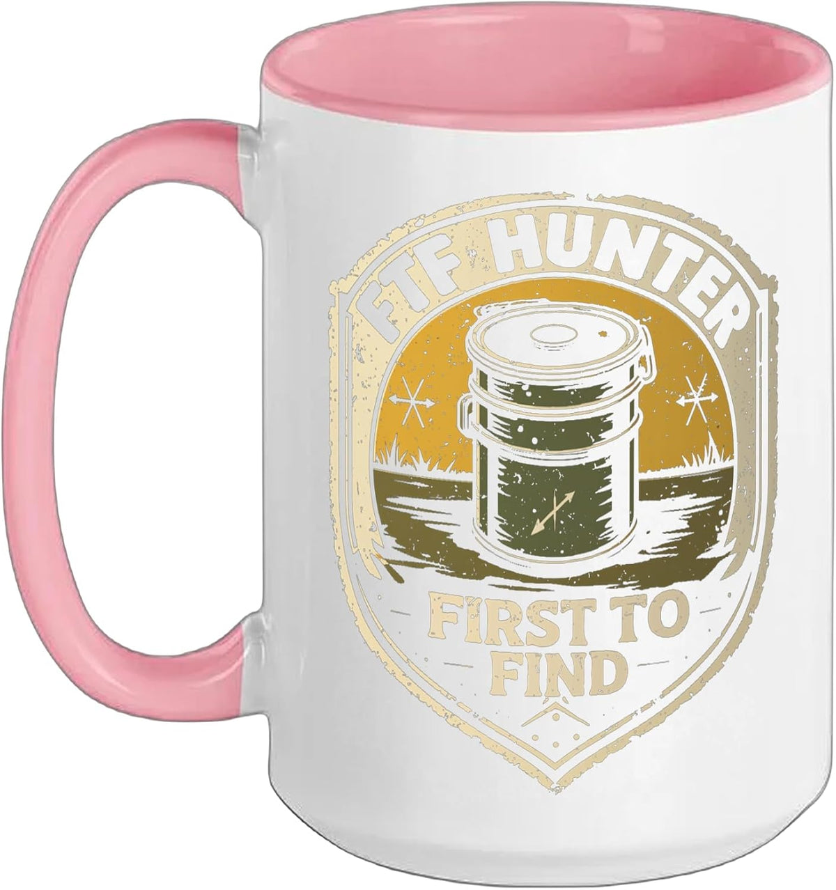 Geocaching Geocache Ftf Hunter Ceramic Mug