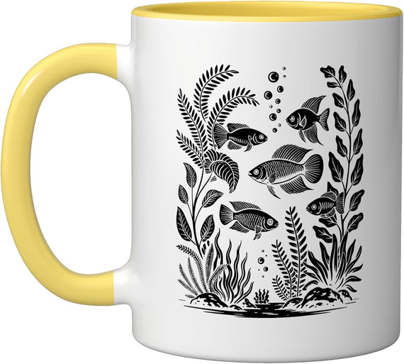 Fish Room Multiple Tank Aquarist Fishkeeper Pride Tanks Ceramic Mug