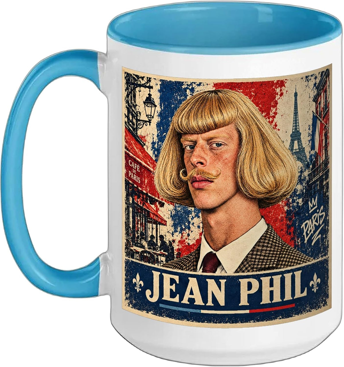 Jean Phil, French Rapper, King Of Paris - Jean Ceramic Mug