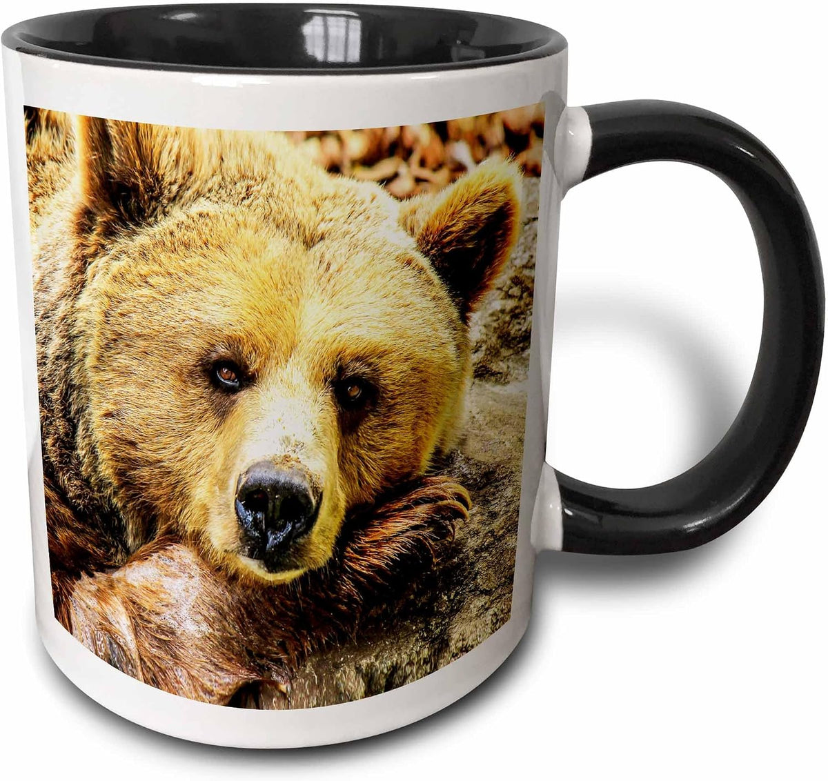 Brown Bear. Ceramic Mug