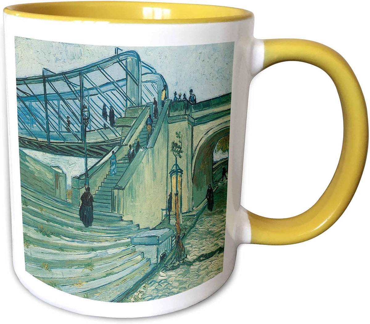 Trinquetaille Bridge By Vincent Van Gogh Ceramic Mug