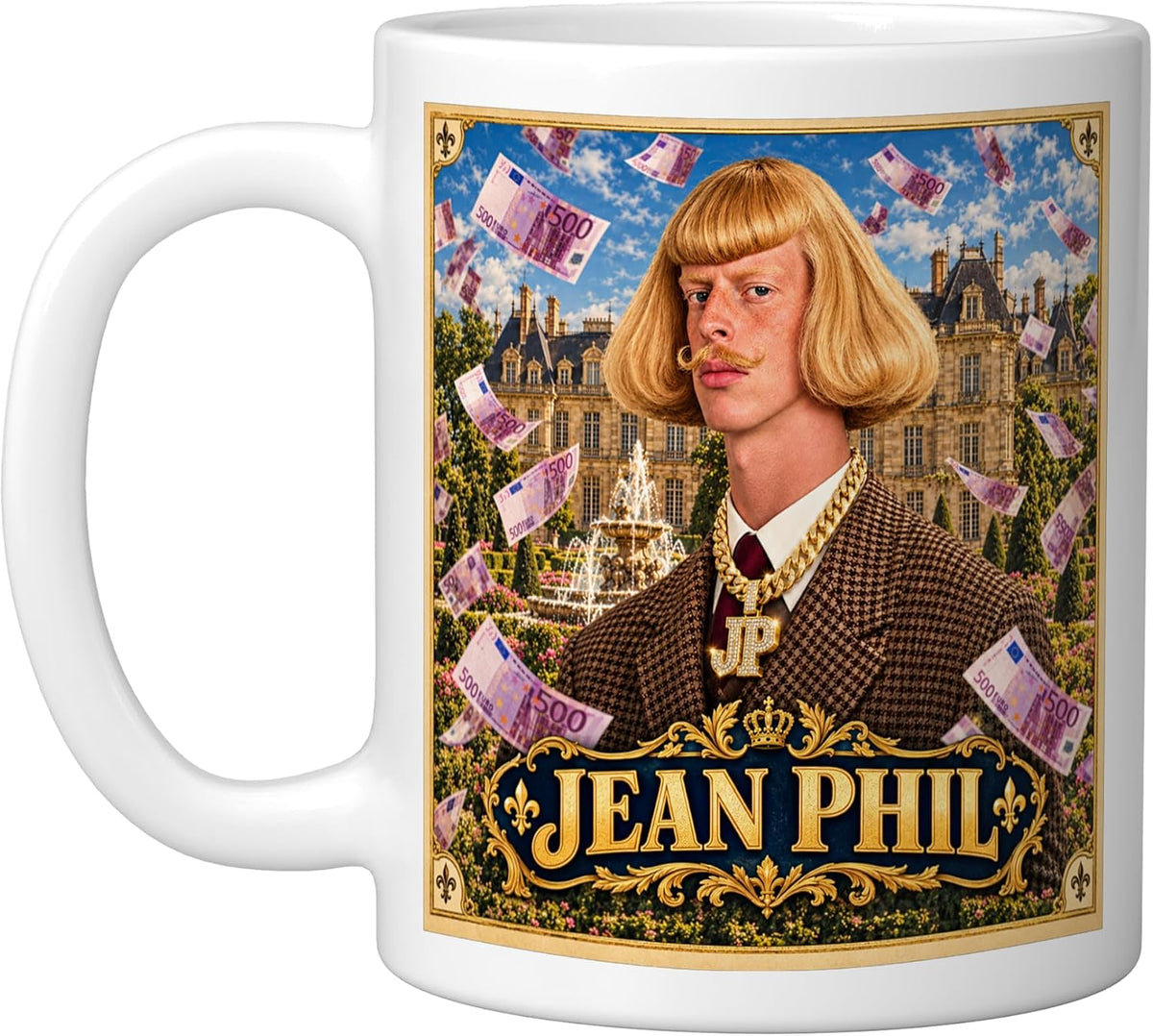 Jean Phil, Billionaire French Ai Rapper - Jean Ceramic Mug