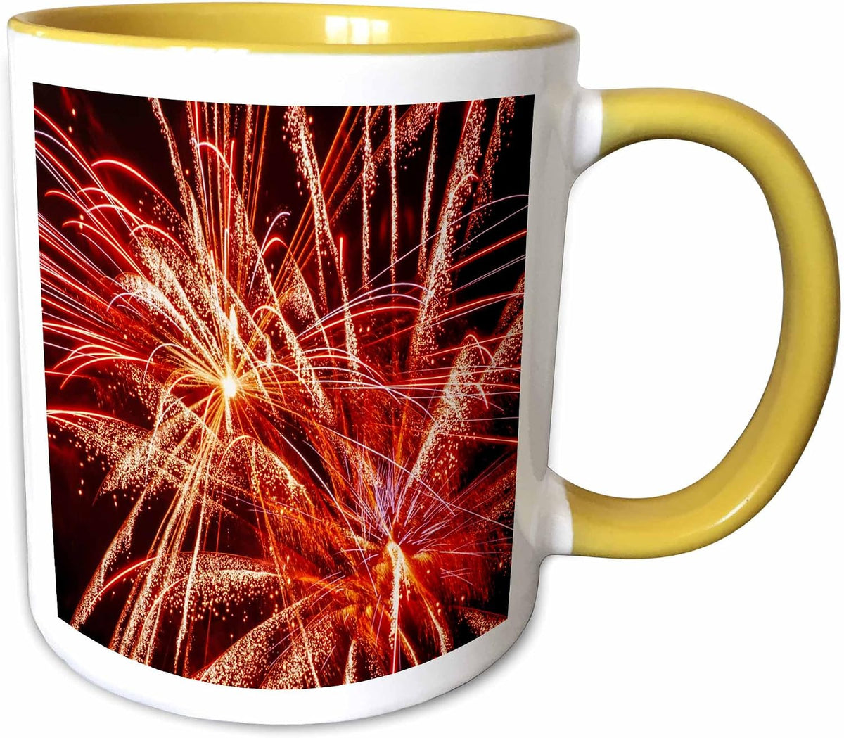 Fireworks For Fourth Of July Celebrations Ceramic Mug