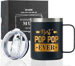 Onebttl Pop Pop Christmas Father's Birthday Ceramic Mug